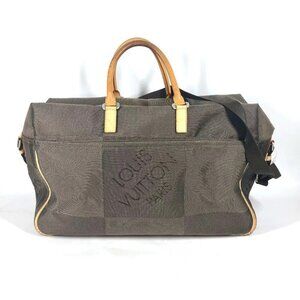 LOUIS VUITTON Damier Geant Suvlan 2WAY Travel Bag Crossbody Duffle Bag